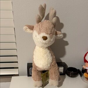 Jellycat Plush Reindeer in Brown and Cream